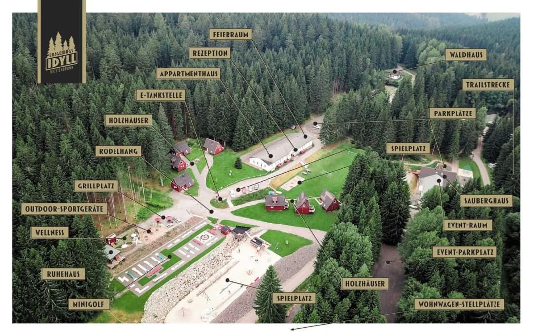 Erzgebirgsidyll Breitenbrunn Ferienwohnung エクステリア 写真