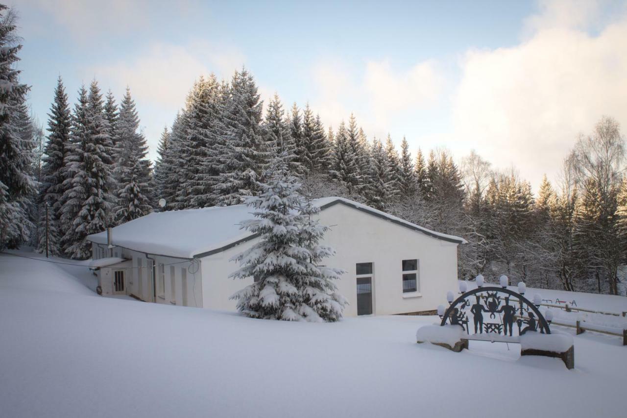 Erzgebirgsidyll Breitenbrunn Ferienwohnung エクステリア 写真